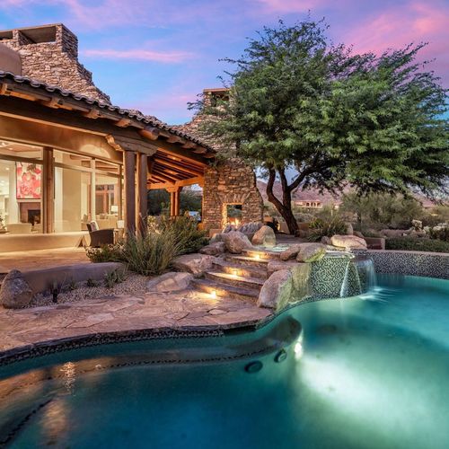 Architectural Masterpiece with Golf Course Views in DC Ranch