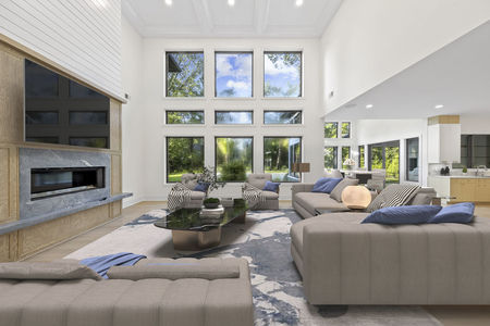 great room _ brekfast nook to right