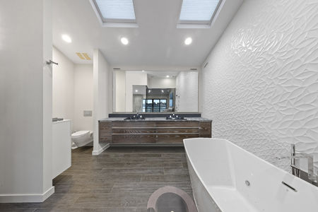 remove all clutter and personal items throughout enitre room