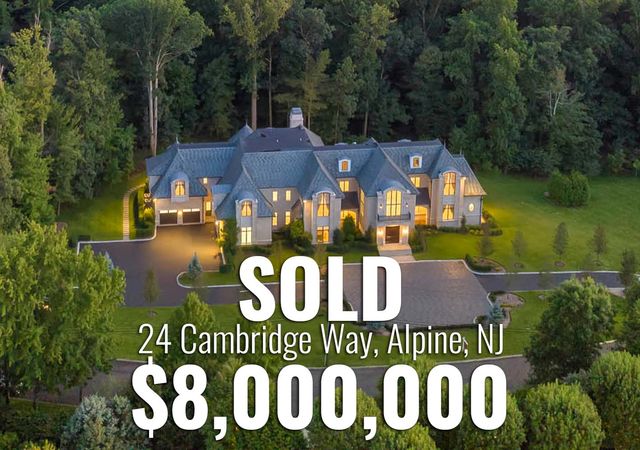 24 Cambridge Way Alpine NJ Sold by NJ Proper