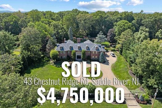 43 chestnut ridge rd Saddle River nj Sold by NJ Proper