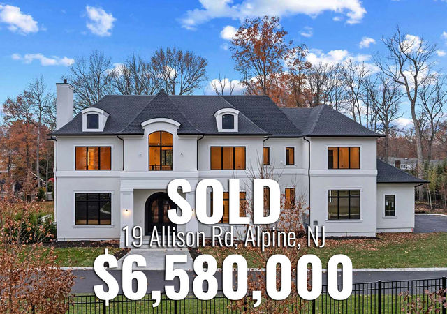 19 Allison Rd Alpine NJ Sold by NJ Proper