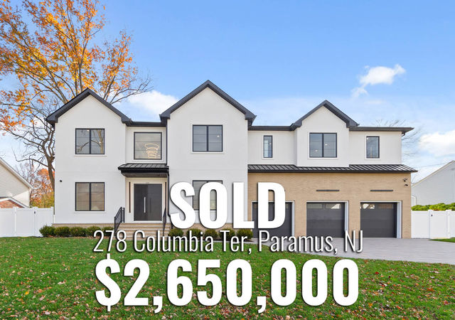 278 Colombia Paramus Sold by NJ Proper