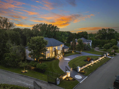 12 front left aerial of 85 Sherwood Rd Norwood NJ proper