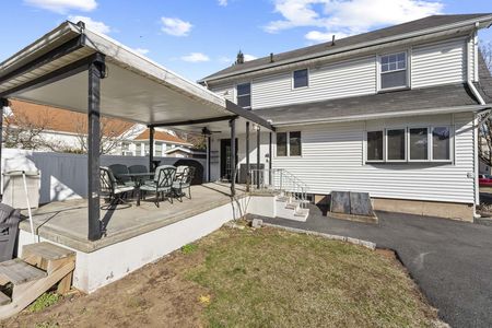 Covered Outdoor Patio 124 Hudson Ave, Ridgefield Park NJ Proper