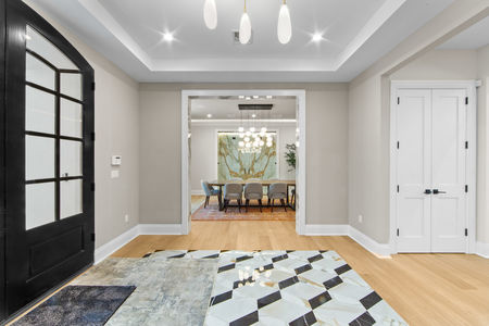 foyer to dining room 645 Summit Englewood Cliffs NJ