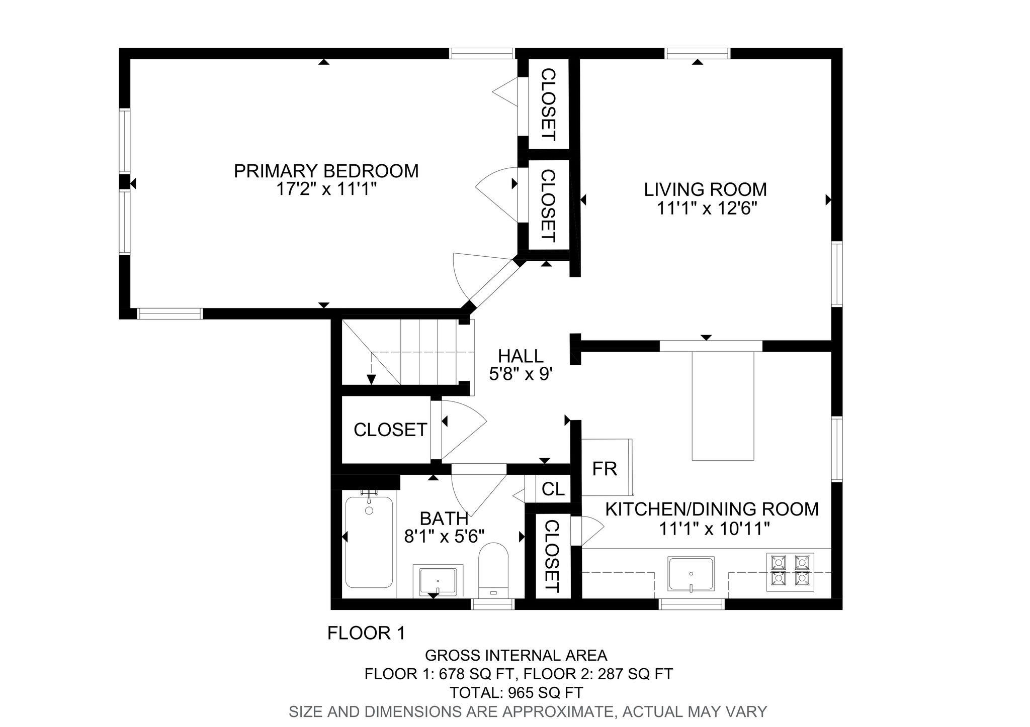 23 Grand Ave Fl 2, Ridgefield Park, NJ, 07660, US-1