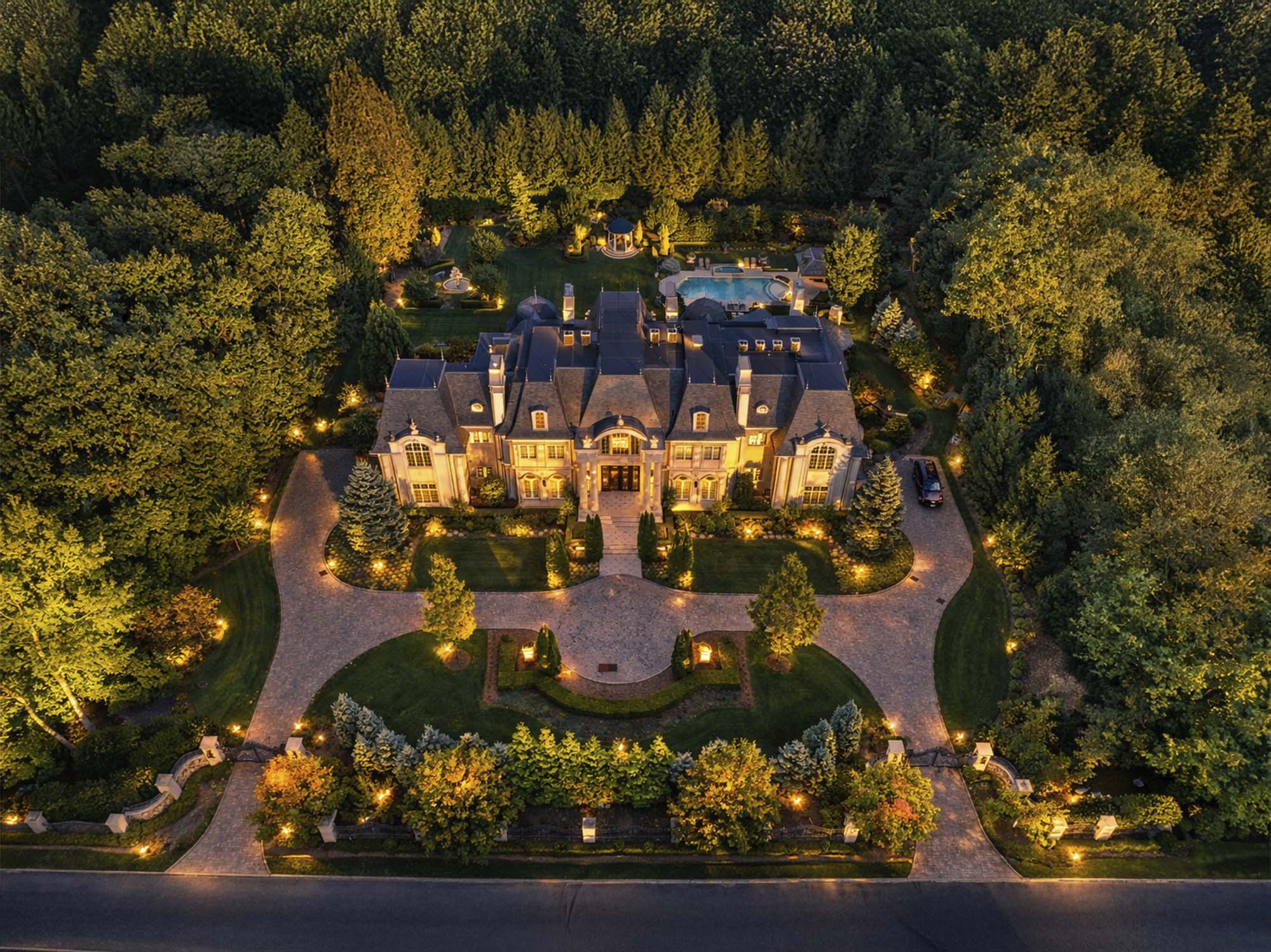 48 RIO VISTA AERIAL twilight