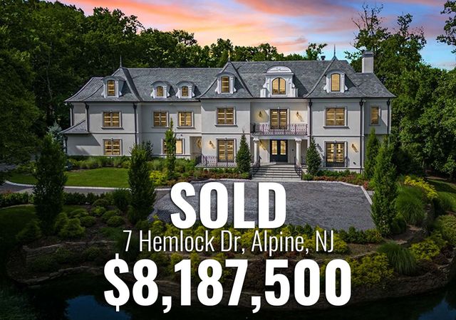 7 Hemlock Dr, Alpine Sold with the New Jersey Proper team