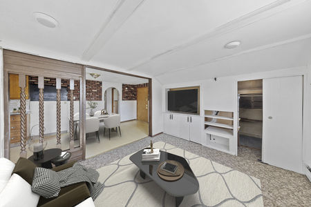 Unit 2 living room_ kitchen