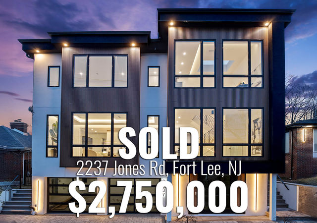 2237 jones rd was a record breaking sale for this side of fort lee nj and it was sold by was sold by the njproper team