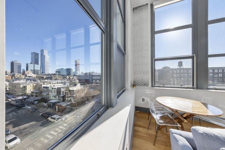 3 breakfast nook in unit 426 in the canco lofts in jersey city