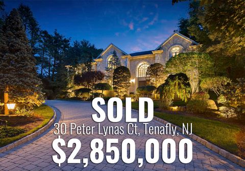 30 peter lynas is a distaulo built mansion in tenafly nj was sold by the njproper team