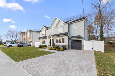 4 Daytime paver driveway at 41 Garwood Fair Lawn NJ