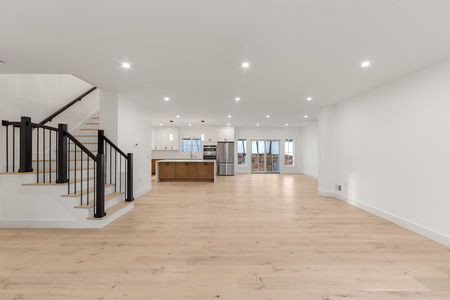 6 Open Floor plan at a vacant new construction in fair lawn nj