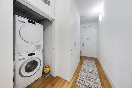 6 foyer and laundry in unit 426 in the canco lofts in jersey city