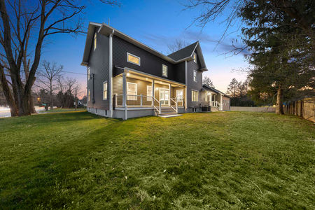 Back yard of a flip in River Vale