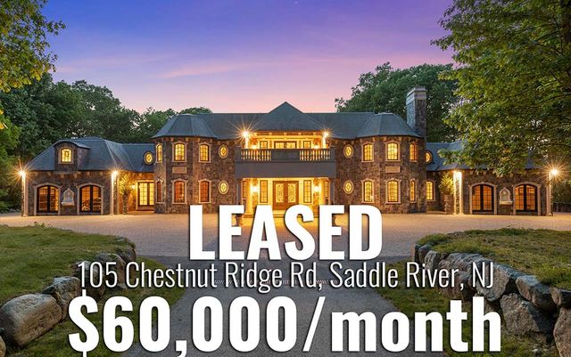 mega mansion in saddle river nj rented by new jersey proper for $60k per month