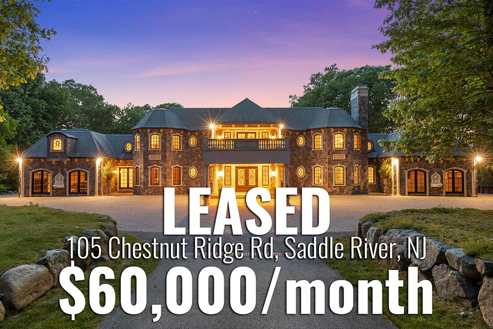 mega mansion in saddle river nj rented by new jersey proper for $60k per month