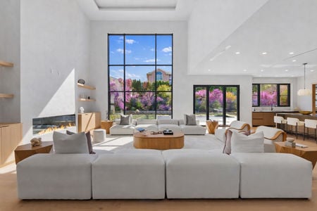 14 Giant Great Room Windows at 2 Maple St in Englewood Cliffs NJ Proper