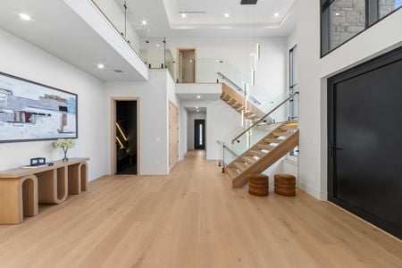 8 Foyer & Floating Staircase at 2 Maple St in Englewood Cliffs NJ Proper