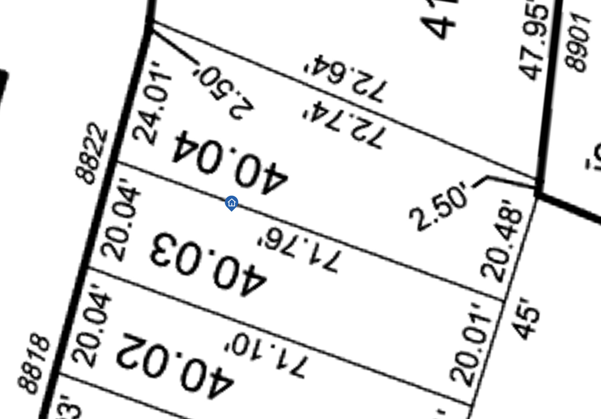 8822 Churchill North Bergen Boundareis