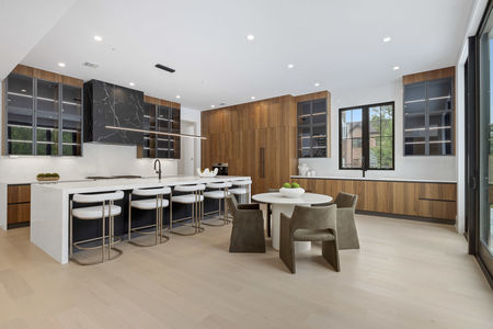 Rock Solid signature kitchen and breakfast nook in 1147 Cumbermeade in Fort Lee