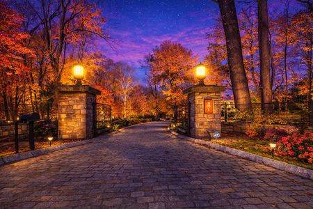 4 Entry Gates at 470 Anderson Ave in Closter New Jersey Proper