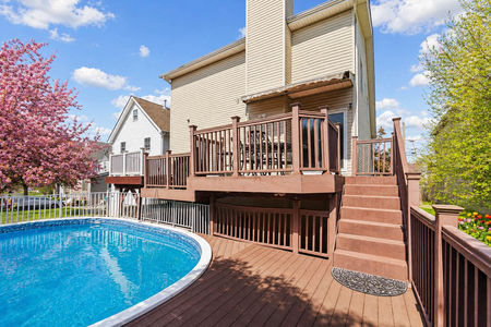 4 pool open and surrounding deck in lyndhurst