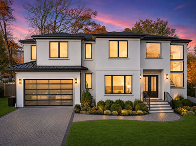 1. Front of a home built by Rock Solid in Demarest NJ