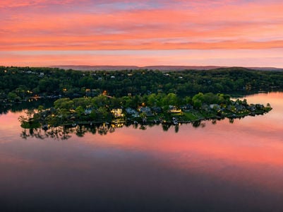1 Manitou Island at Twilight