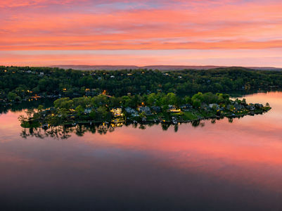 1 Manitou Island at Twilight