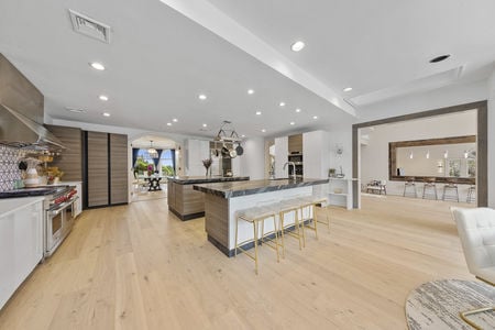16 double island kitchen