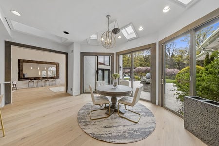 18 breakfast nook with multi skylights
