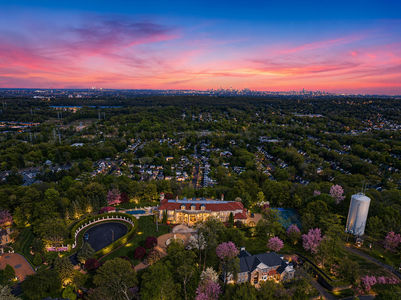 2. Twilight Aerial 50 Laura in Cedar Grove nj proper