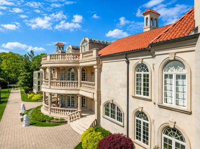 21. back facade of High Point Mansion at 50 Laura Dr in Cedar Grove New Jersey Proper