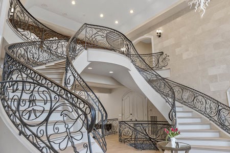 24 Double bridal staircase 142 Hoover dr in Cresskill NJ Proper