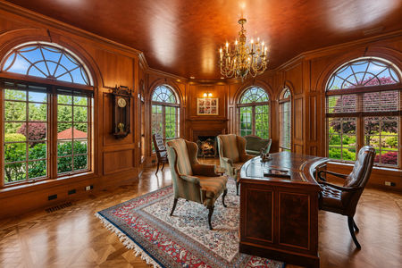 36. Ron Burgandy Style Office
