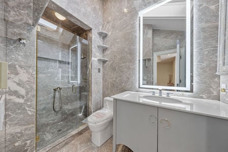 40 marble slab bathroom
