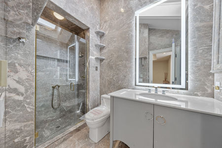 40 marble slab bathroom
