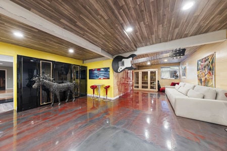 44 epoxy basement floor