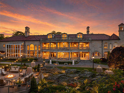 6. Back yard entertaining at 50 Laura Dr in Cedar Grove NJ | High Point Mansion