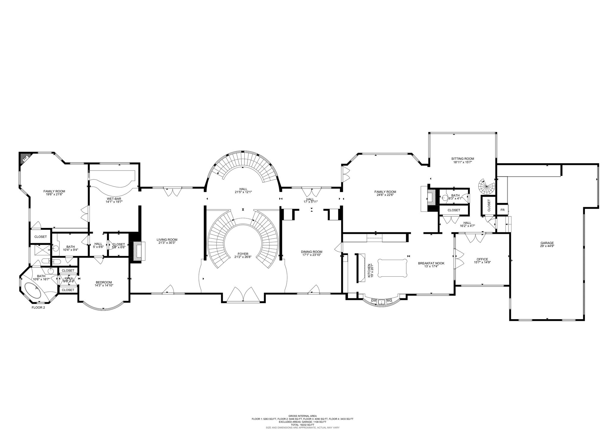 Floor Plan 50 Laura Dr Level 1