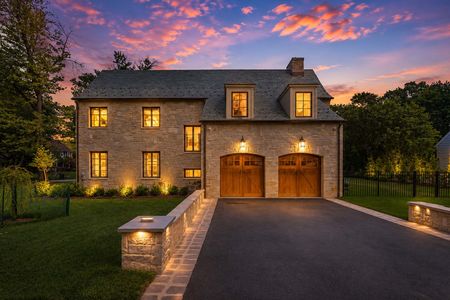1. 548 Sylvan Pl Haworth Twilight glow over a suburban home