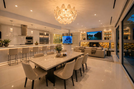 10-31 Casta Luxurious modern open-plan living space