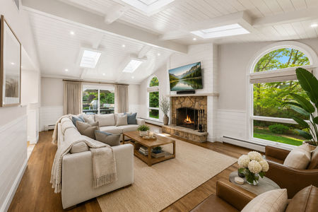 12. 18 Monument Bright and airy modern farmhouse living room