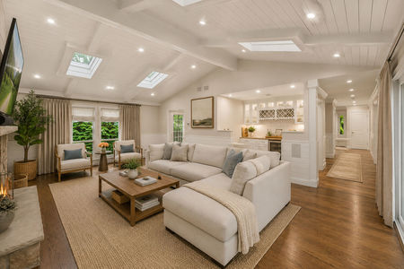 14. 18 Monument Bright and airy farmhouse living room