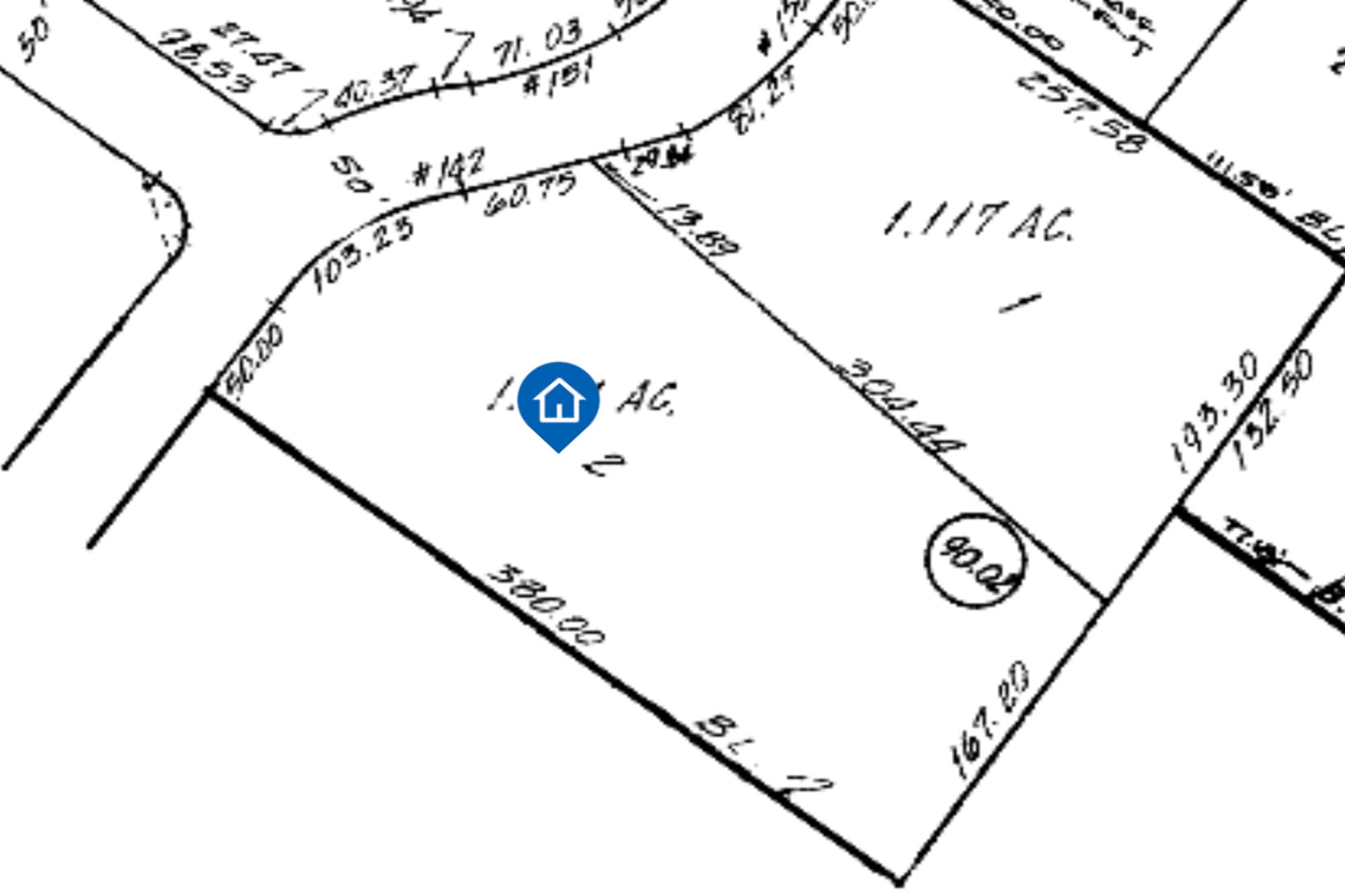 142 Hoover Dr. Boundaries