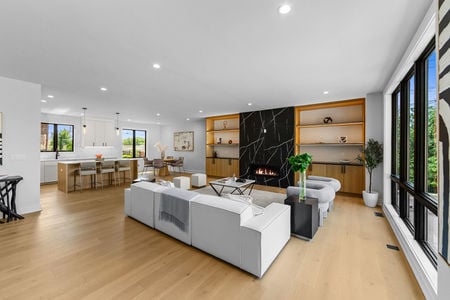 16. 401 Grand Ave Modern townhouse living room