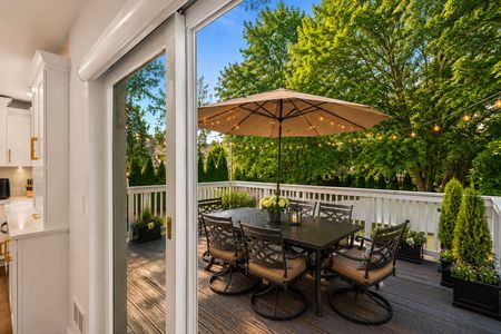 19 34 Middletown Montvale Sunny patio with cozy dining setup